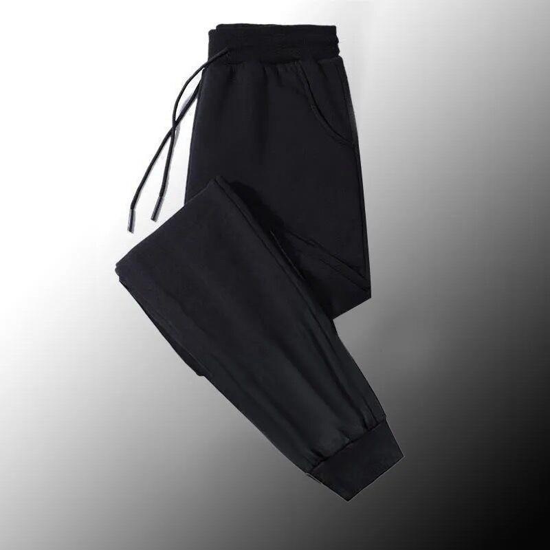 boy Thin Jogger Long Pants Men's Korean Style Slim Fit Ankle-Length Casual Spring And Autumn Youth Sports Sweatpants_voghion.com