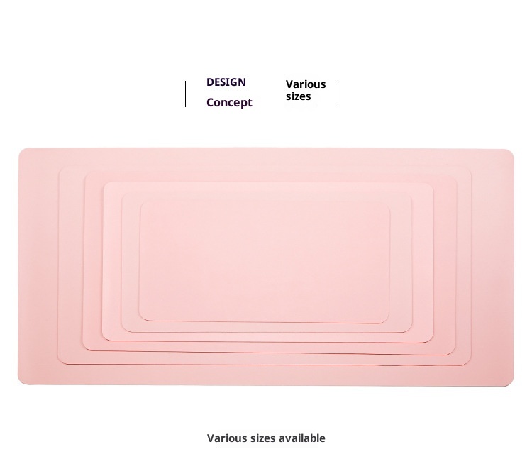 3c Manufacturer In Stock Cross-Border Leather Mouse Large Waterproof Office Desk Mat Student Writing Pad With Logo_voghion.com