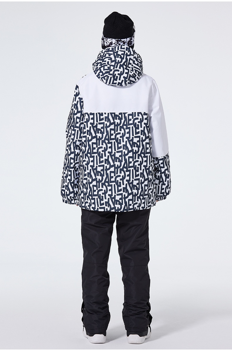 001 2024 Suit Men Women, Snowboard Ski Jacket Pants, Warm New Cross-Border Style, Essential For Ice And Snow Sports_voghion.com