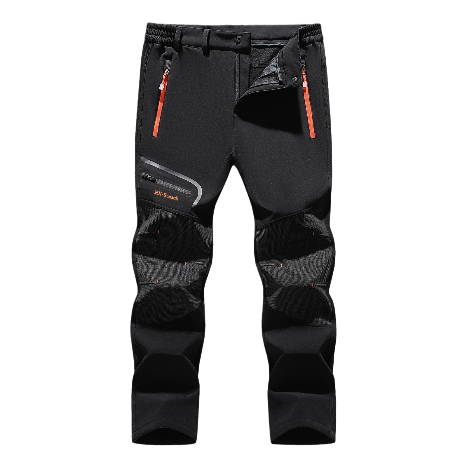 001 Cross-Border Outdoor Softshelljacke, mitteldick, warm, für Herbst und Winter, Skifahren, Bergsteigen, locker, winddicht, wasserdicht_voghion.com