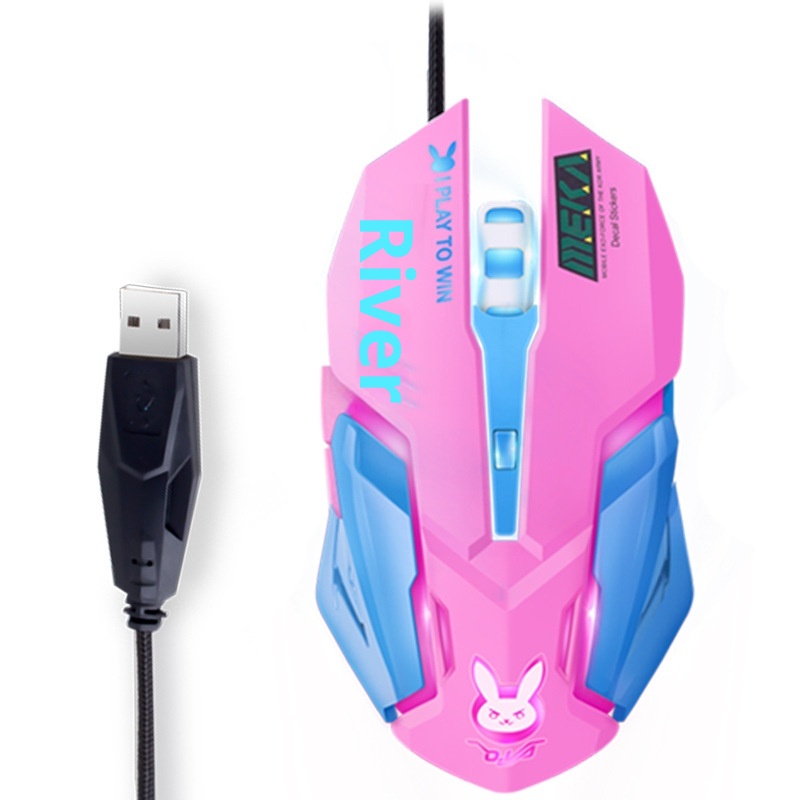 Techglobe Computer Peripheral LOL E-sports PUBG Gaming Accessories USB Mouse_voghion.com