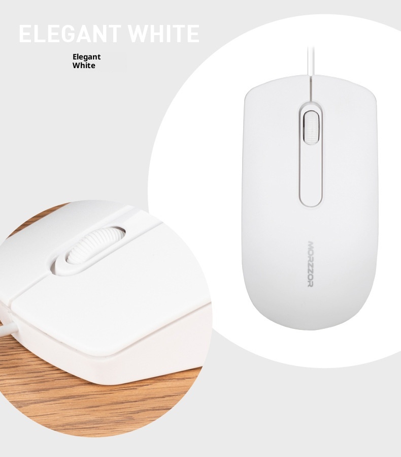 Techglobe New Private Model Wired Gaming Laptop Desktop Office Mouse Silent Design_voghion.com