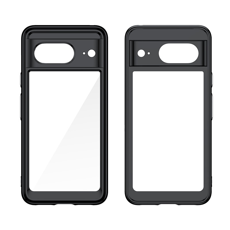 TechGlobe Suitable For Colorful Google Pixel 8 Pro Phone Cover 8A Acrylic Solid Color Full Coverage Shockproof Case_voghion.com