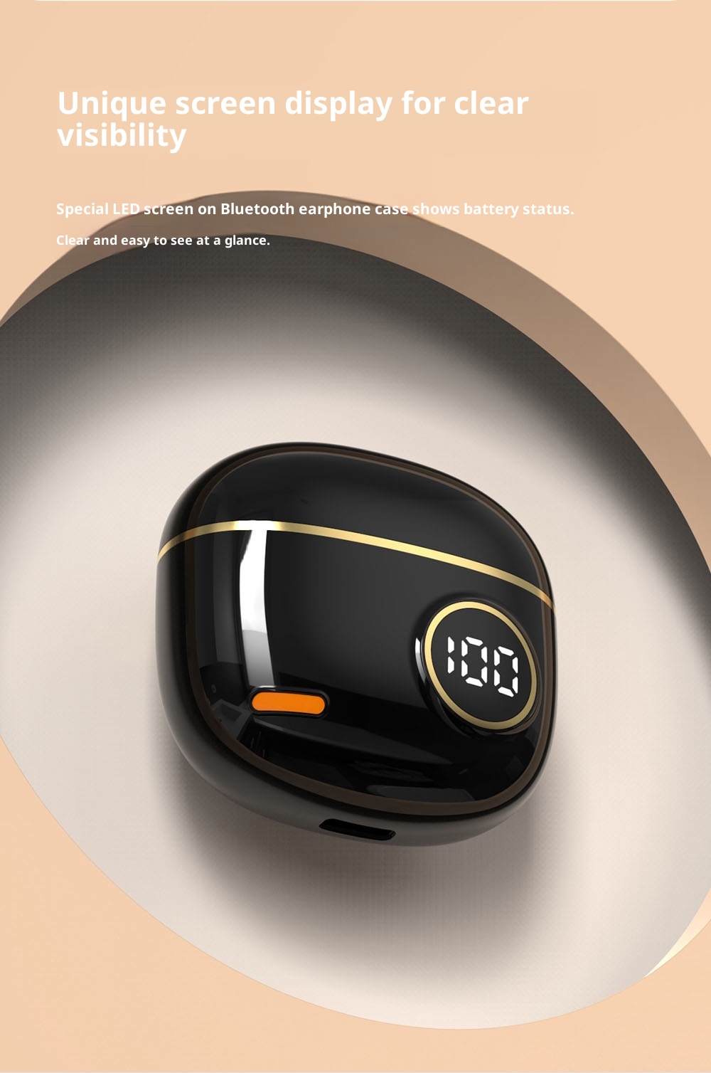 3c 2025 New S190 High Appearance Quality True Wireless Bluetooth Compact Long-Wear Comfortable Low Latency Earphones_voghion.com