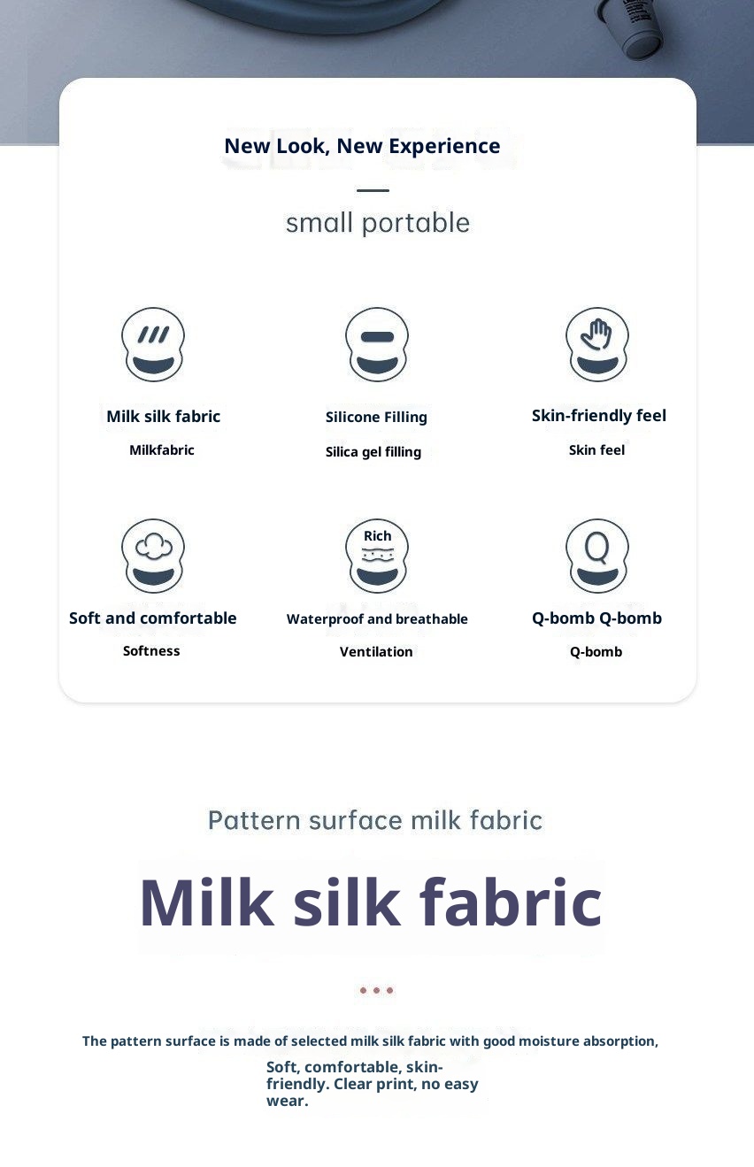 3c Rest Office Text Laptop Silicone Wrist Support Mouse Pad_voghion.com