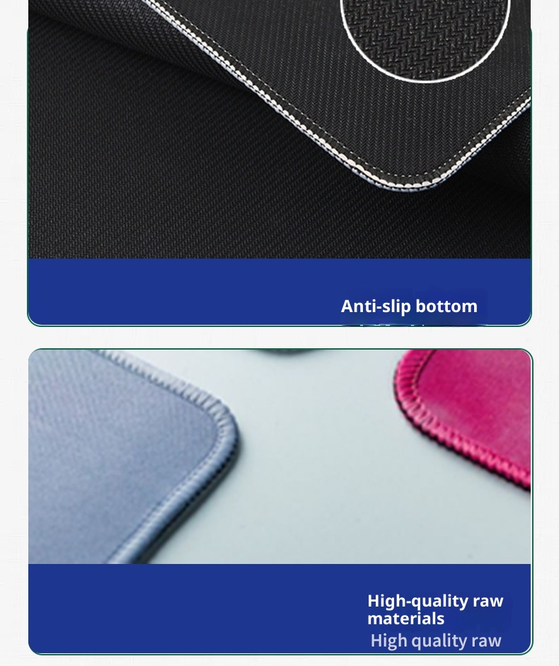 3c Mauspad Groß National Trend Schreibtisch Dicke Kante Verriegelung Büro Gaming Computermatte Großhandel Tastatur_voghion.com