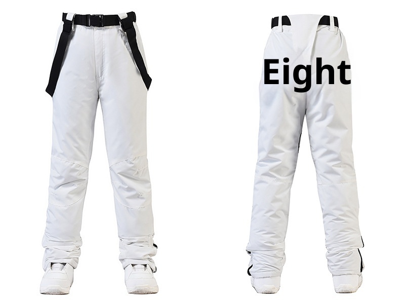 001 Ski Pants For Men Women, Couples Style, Winter Outdoor Snowboard And Snow Skiing, Warm, Thickened, Windproof,_voghion.com