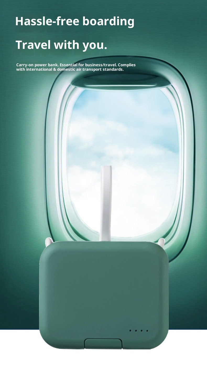 Techglobe Borsa con clip posteriore, cavo incorporato, versione aggiornata, supporto creativo multifunzionale, alimentazione mobile all'ingrosso_voghion.com