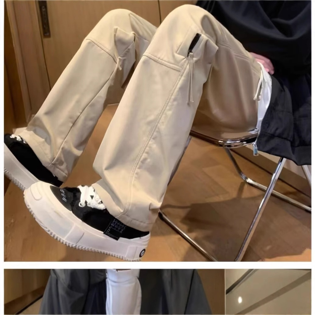 001 Northeast Cold-Resistant Subzero Fleece-Lined For Men Women, Spring And Autumn Windproof Waterproof Softshell Pants,_voghion.com