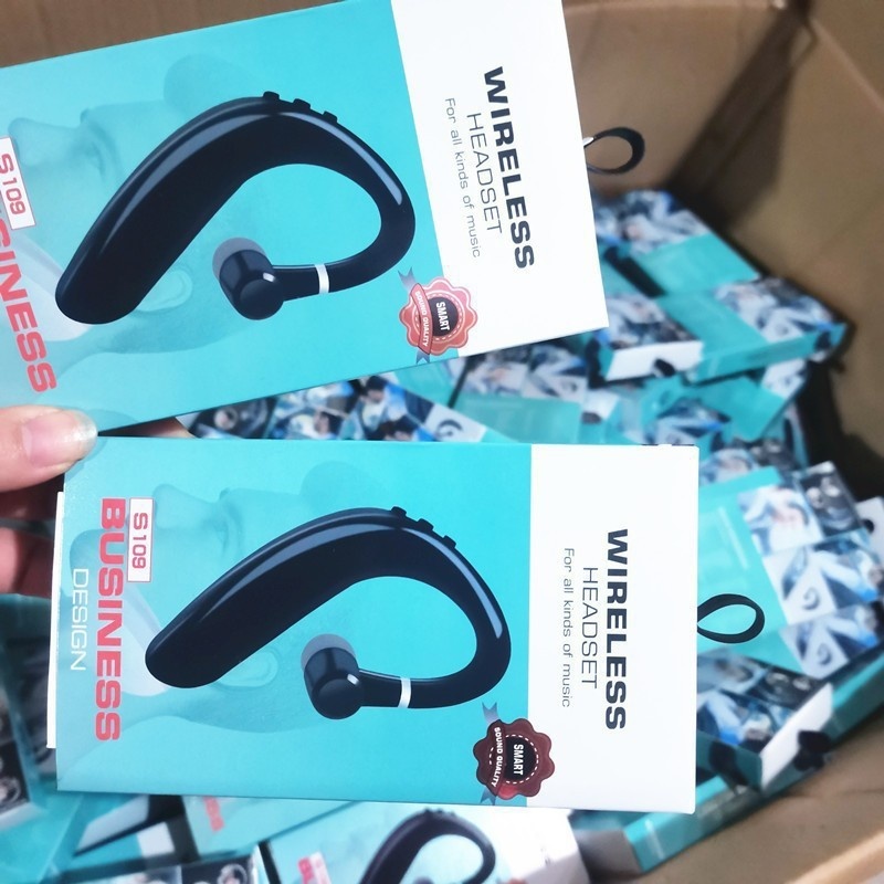 Écouteurs Bluetooth sans fil 3c S109 à suspension auriculaire, emballage plastique, pour le sport_voghion.com