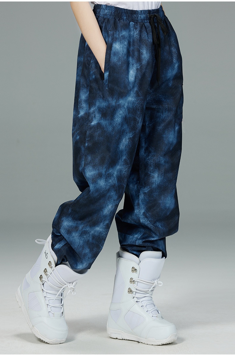 001 Denim-Winterhose für Damen und Herren, Outdoor, Snowboard und Ski, lockere Passform, Übergröße, Neu eingetroffen_voghion.com