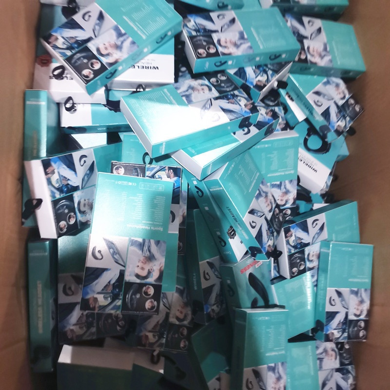 Écouteurs Bluetooth sans fil 3c S109 à suspension auriculaire, emballage plastique, pour le sport_voghion.com