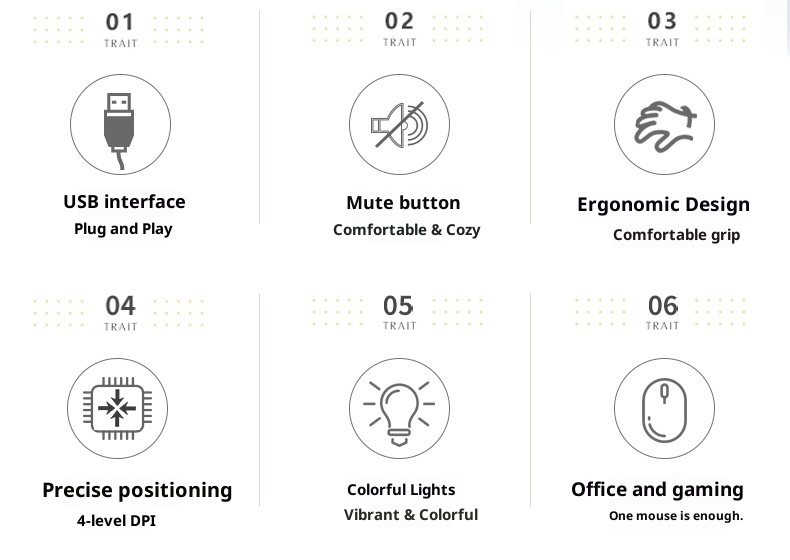 Techglobe Computer Peripheral LOL E-sports PUBG Gaming Accessories USB Mouse_voghion.com