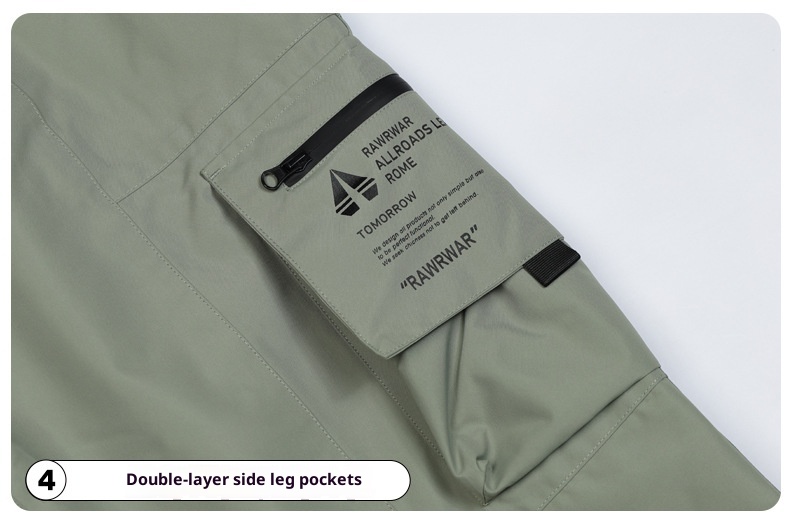 001 2023 Modne unisexowe spodnie snowboardowe wodoodporne i ciepłe, narciarskie, cargo, haremki_voghion.com