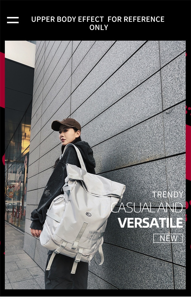 ActiveGo Large Capacity Backpack For Men, Functional Workwear Hiking Outdoor Travel Sports Backpack, Student School Bag,_voghion.com