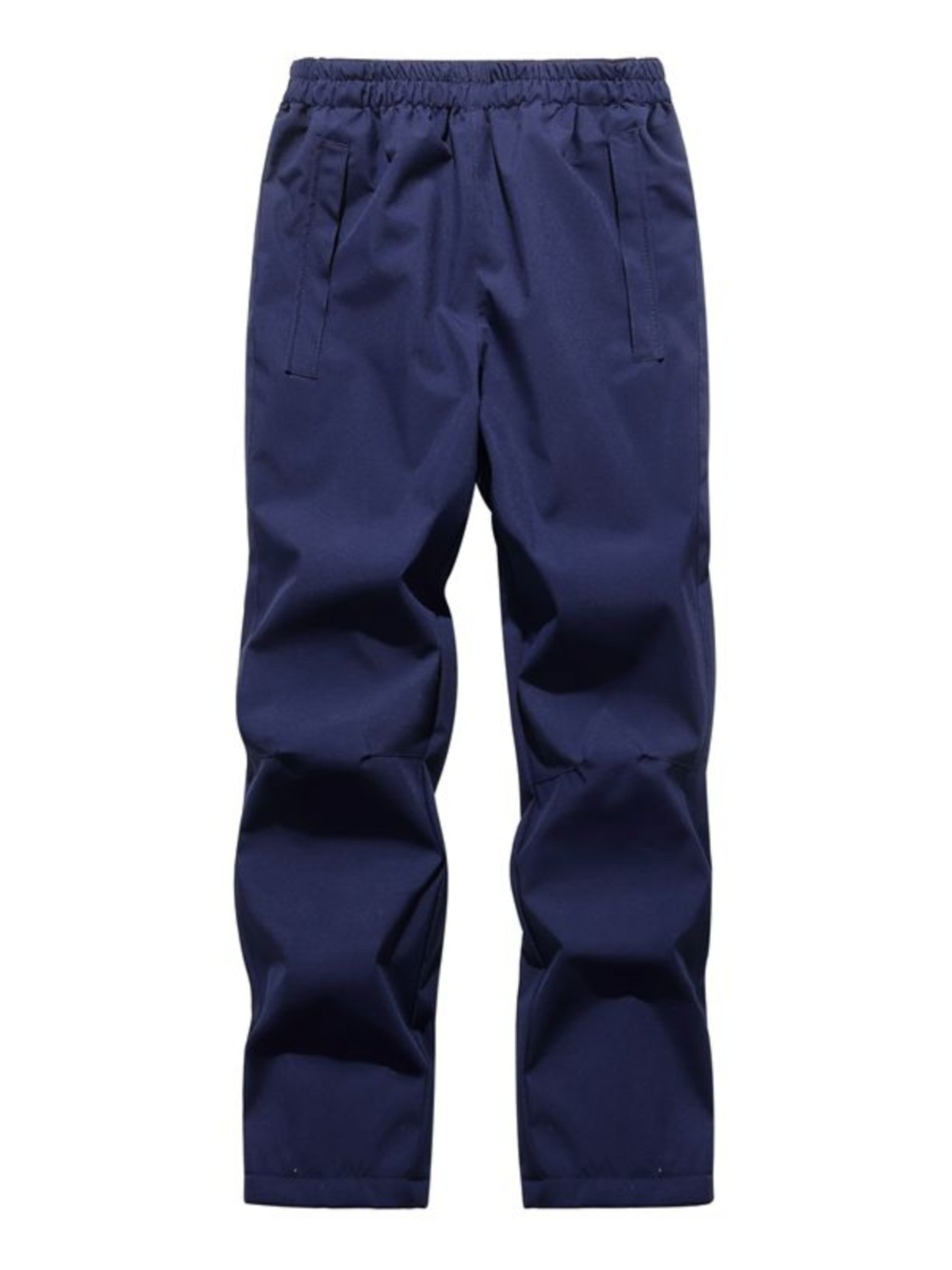 001 Nowe dziecięce spodnie softshell z podszewką z polaru, wiatroodporne, wodoodporne, ciepłe, do uprawiania sportów outdoorowych, narciarskich i pieszych._voghion.com