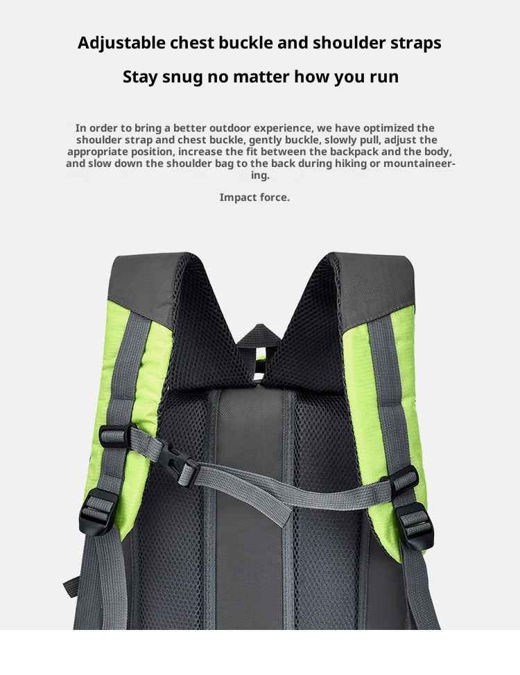 Zaino ActiveGo Cross-border per uomo e donna, borsa da viaggio per escursionismo, arrampicata, ciclismo, alla moda, grande capacità, doppio_voghion.com