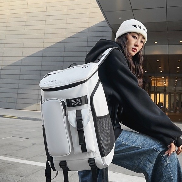 ActiveGo Nuovo Zaino Sportivo da Badminton per Uomo Grande Capacità Multiuso Borsa da Viaggio per Escursionismo all'Aperto Resistente all'Acqua_voghion.com