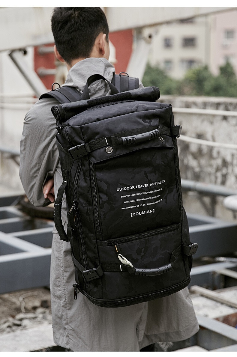 ActiveGo Multifunktionaler Rucksack mit extra großem Fassungsvermögen für Fitness, Outdoor-Aktivitäten, Reisen, Wandern, Radfahren und mehr._voghion.com