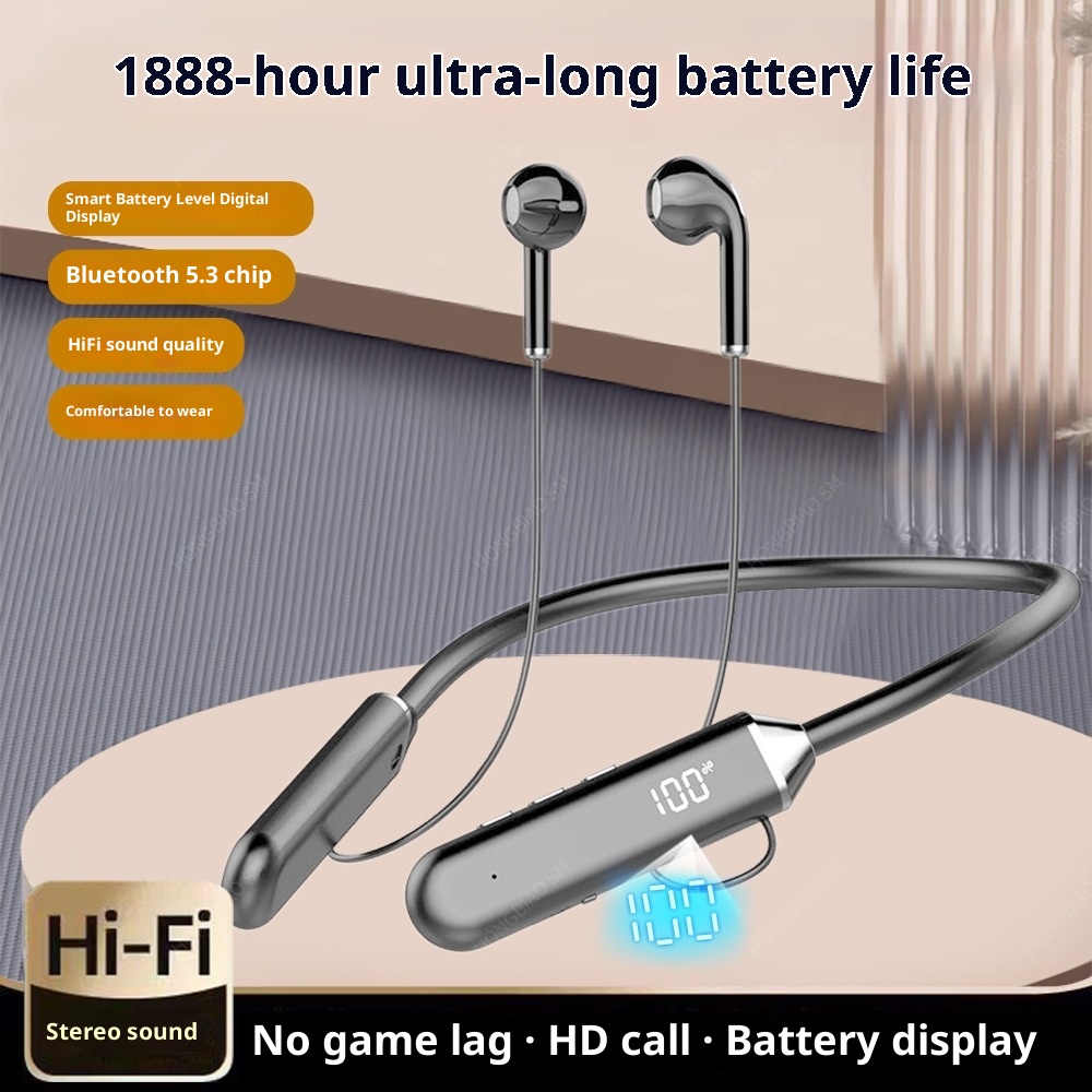 3c Bluetooth-Kopfhörer für Huawei und Xiaomi – Neues Sportmodell mit Geräuschunterdrückung, Nackenbügel und extrem langer Standby-Zeit_voghion.com