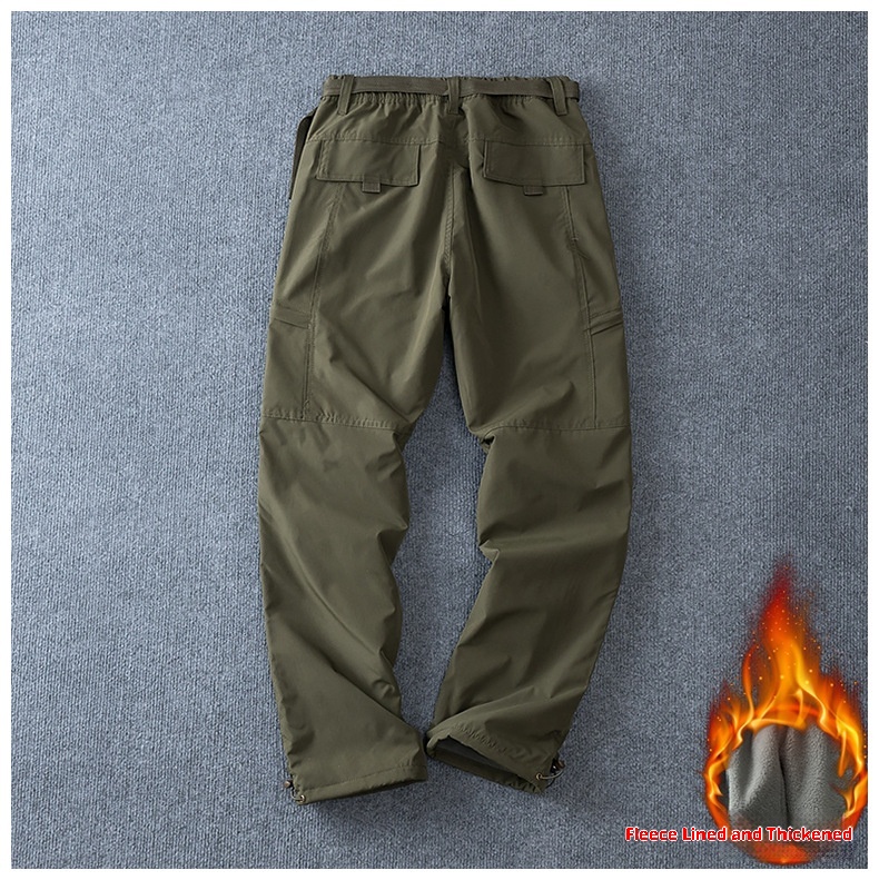 001 Wiatroodporne męskie spodnie motocyklowe z polaru 2025, idealne na zimę, do jazdy na nartach i w górach, cargo_voghion.com