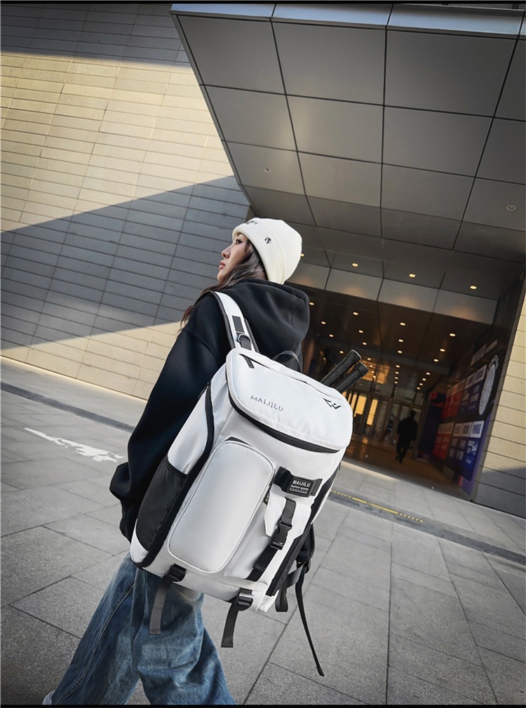 ActiveGo Nuovo Zaino Sportivo da Badminton per Uomo Grande Capacità Multiuso Borsa da Viaggio per Escursionismo all'Aperto Resistente all'Acqua_voghion.com