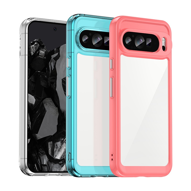 TechGlobe Suitable For Pro Phone Pixel 9 Google 8A Colorful 9A Full Coverage Shockproof Protective Case_voghion.com