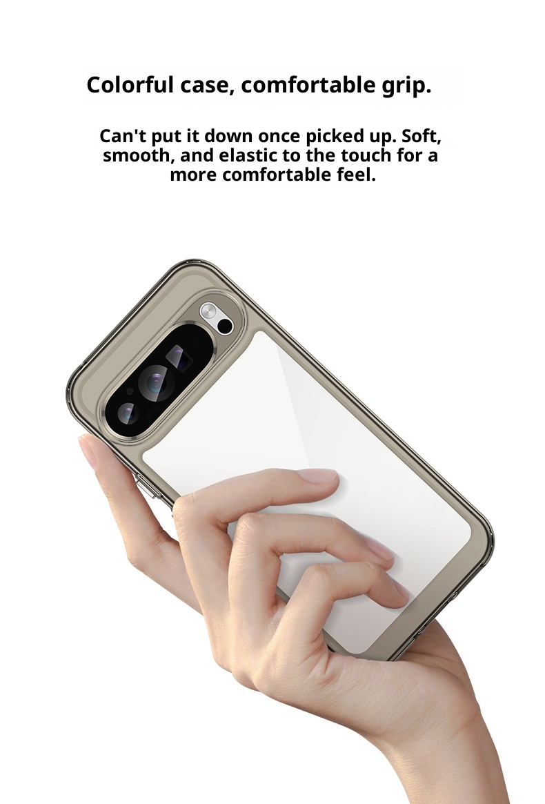 TechGlobe Suitable For Pro Phone Pixel 9 Google 8A Colorful 9A Full Coverage Shockproof Protective Case_voghion.com