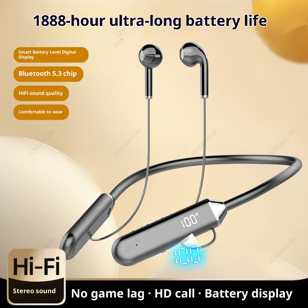 3c Bluetooth-Kopfhörer für Huawei und Xiaomi – Neues Sportmodell mit Geräuschunterdrückung, Nackenbügel und extrem langer Standby-Zeit_voghion.com