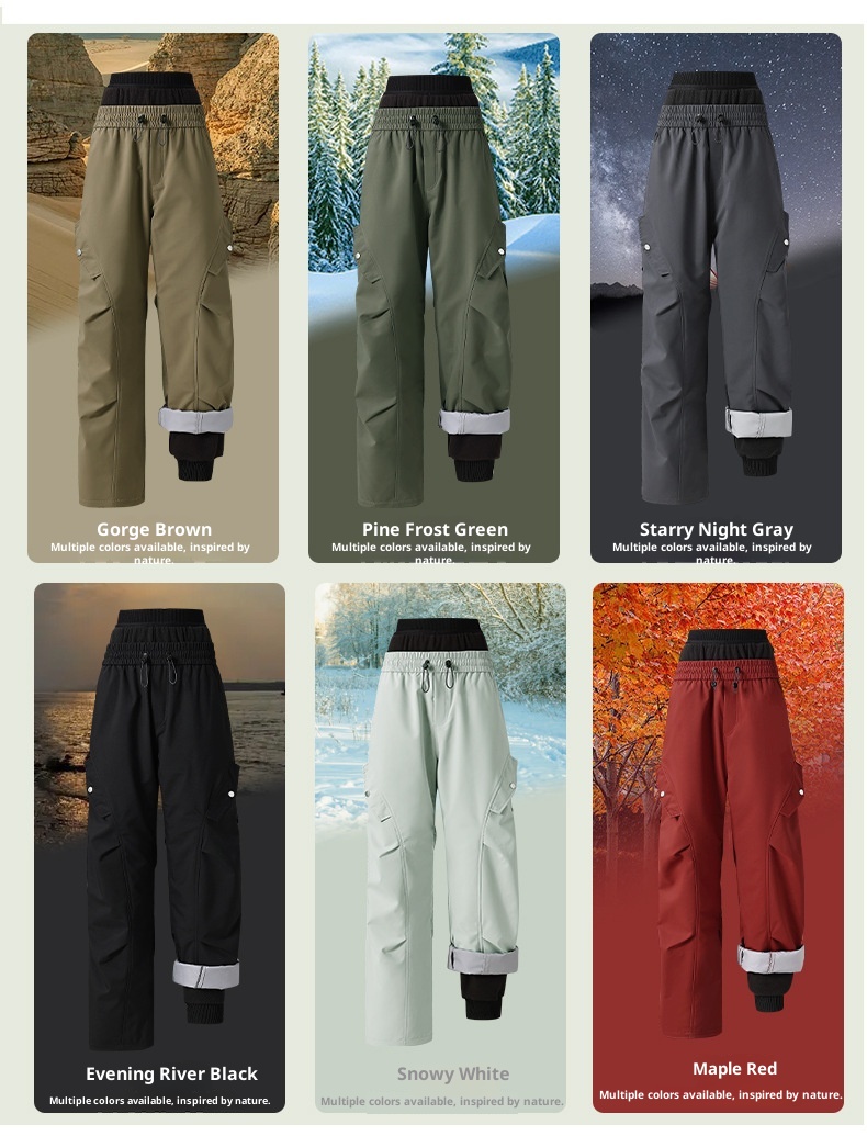 001 Outdoor Softshell-Hose für Damen und Herren, wind- und wasserdicht, ideal zum Wandern im Frühling und Herbst, lockere Passform, lange Hose zum Trekking_voghion.com