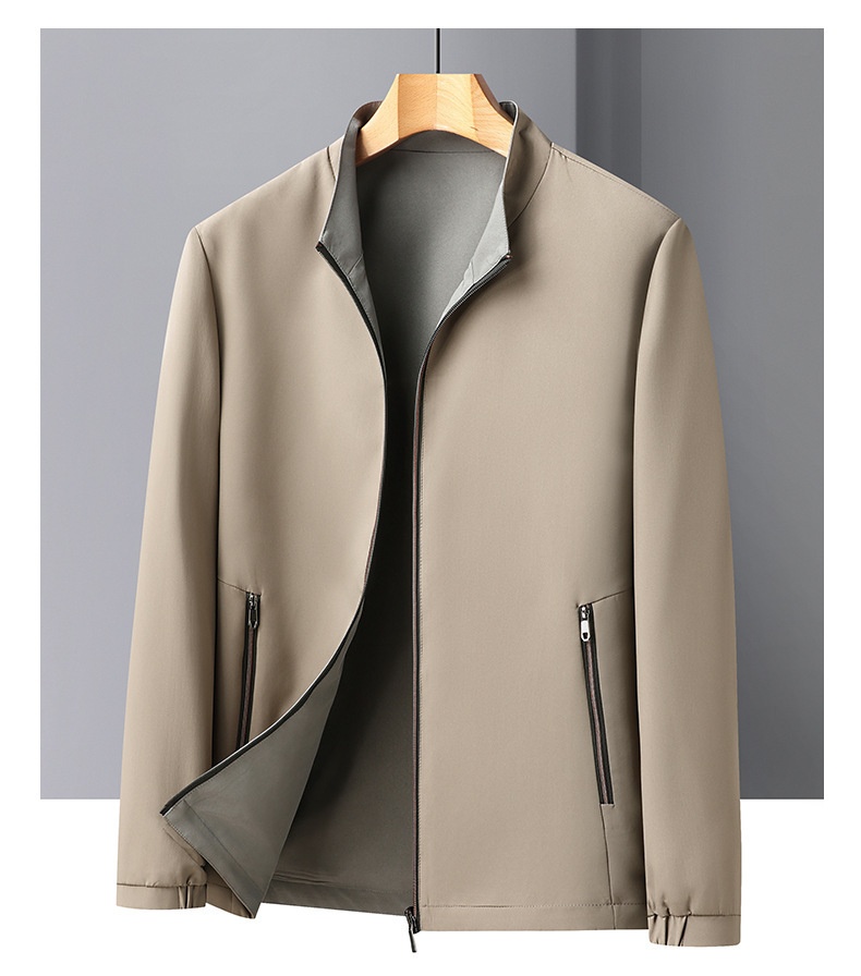 7045555501<2 QFV507045555501<2 Giacca in tinta unita, cappotto, di alta qualità, casual, versatile, dirigenziale, primaverile, abbigliamento da uomo d'affari di alta qualità, all'ingrosso_voghion.com