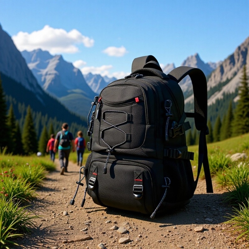 ActiveGo Outdoor Sports Mountaineering Bag Ultra-Light Weight-Reducing Large-Capacity Men's Travel Business Backpack Lightweight_voghion.com