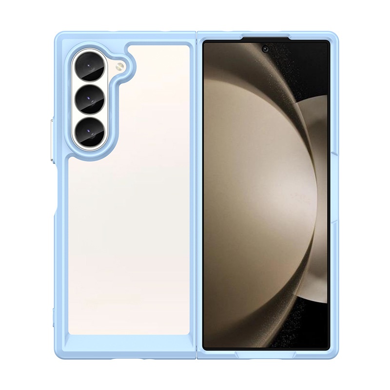 TechGlobe compatibele Flip6 telefoonhoesje Fold6 Samsung Z Fold5 kleurrijke volledige bescherming anti-valhoes_voghion.com