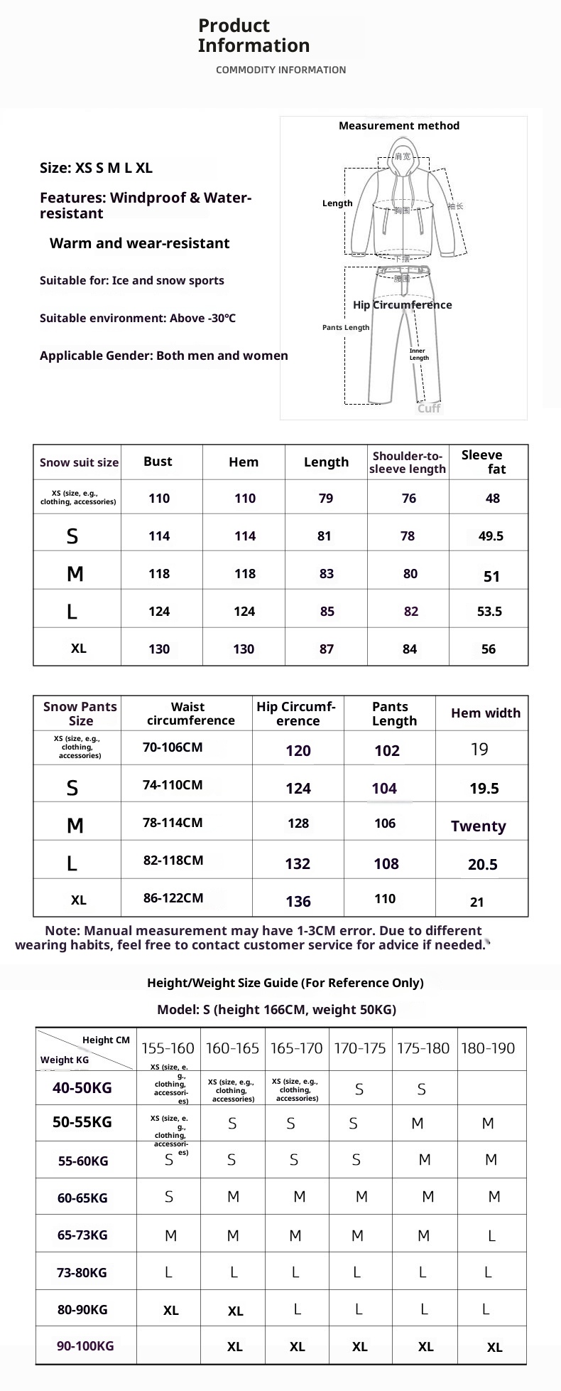 001 Nowy zestaw garniturów dla mężczyzn i kobiet, zimowy, dla par, spodnie snowboardowe i narciarskie, wiatroszczelne, wodoodporne, ciepłe_voghion.com