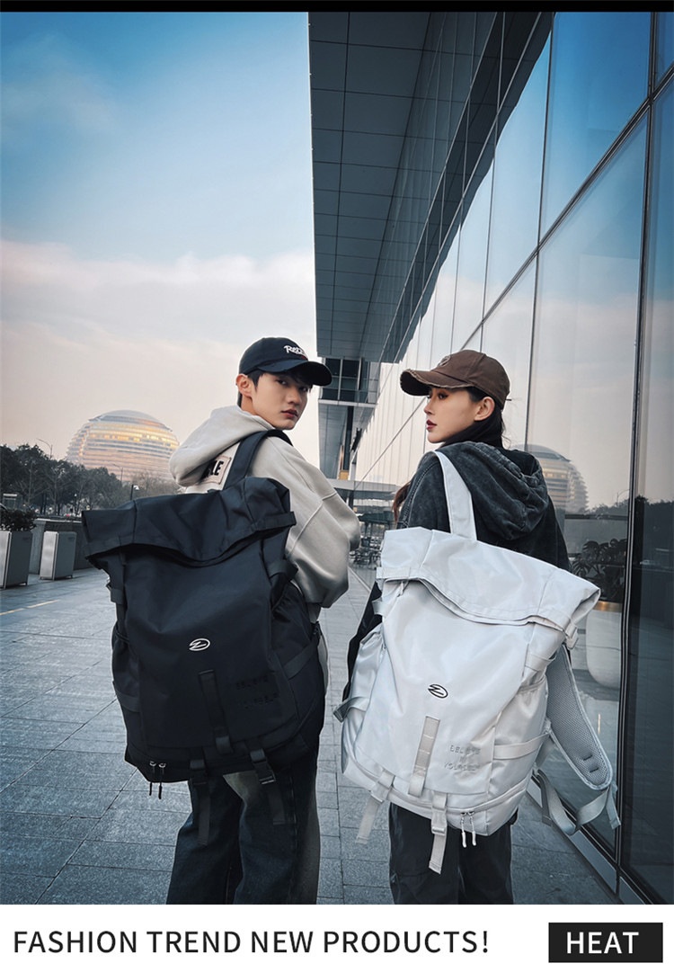 ActiveGo Large Capacity Backpack For Men, Functional Workwear Hiking Outdoor Travel Sports Backpack, Student School Bag,_voghion.com