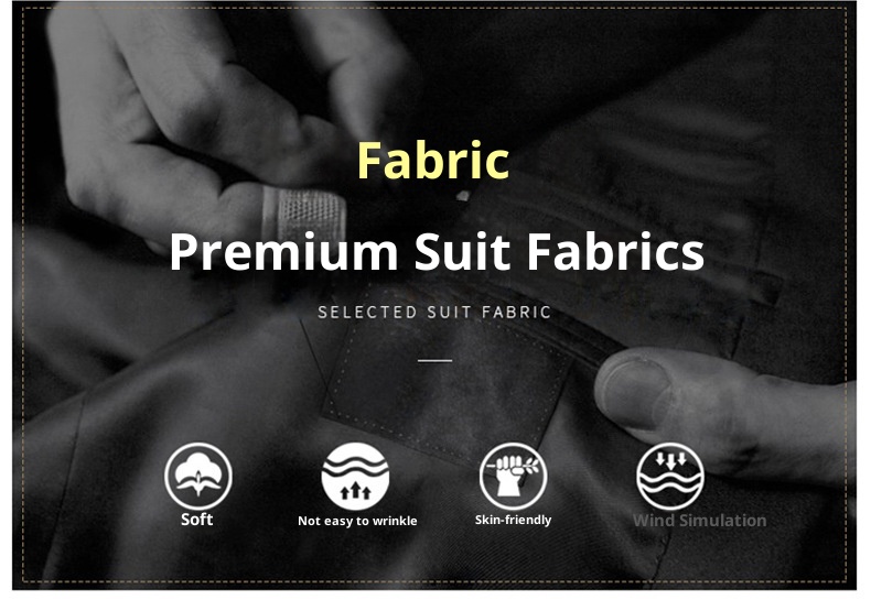 QFV507045555501<2 QFV507045555501<2 Completo da uomo leggero di alta qualità per ufficio e business, completo da uomo, completo da sposo, due pezzi, dropshipping_voghion.com