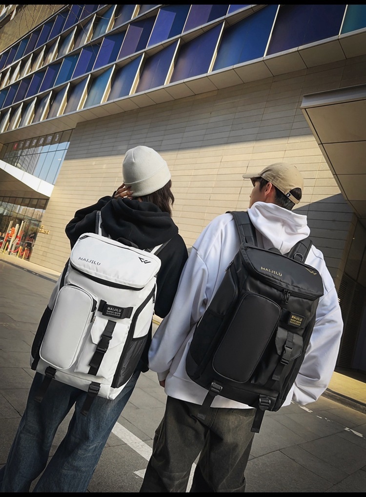 ActiveGo Nuovo Zaino Sportivo da Badminton per Uomo Grande Capacità Multiuso Borsa da Viaggio per Escursionismo all'Aperto Resistente all'Acqua_voghion.com