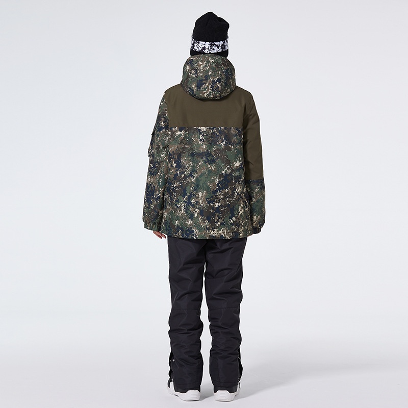 001 Suit Set For Men Women 24-25 Snow Season Windproof Waterproof Warm Ski Jacket And Pants Cross-Border Cold Protection_voghion.com