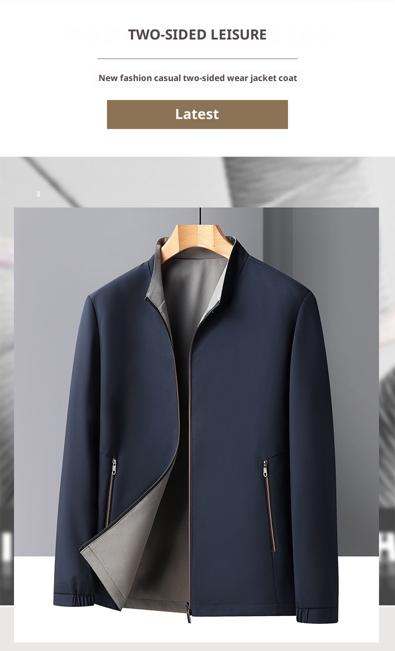 7045555501<2 QFV507045555501<2 Giacca in tinta unita, cappotto, di alta qualità, casual, versatile, dirigenziale, primaverile, abbigliamento da uomo d'affari di alta qualità, all'ingrosso_voghion.com