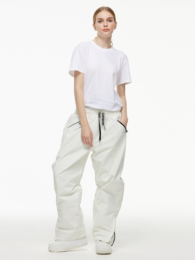 001 Nieuwe Heren Dames Winter Outdoor Waterdichte Warme Verdikte Snowboard Losse Versie Skibroek_voghion.com