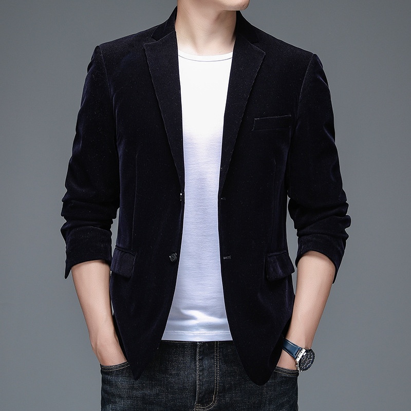 QFV507045555501<2 QFV507045555501<2 Giacca da uomo casual in velluto a coste pregiato, fornitura diretta dalla fabbrica, nuovo cappotto_voghion.com