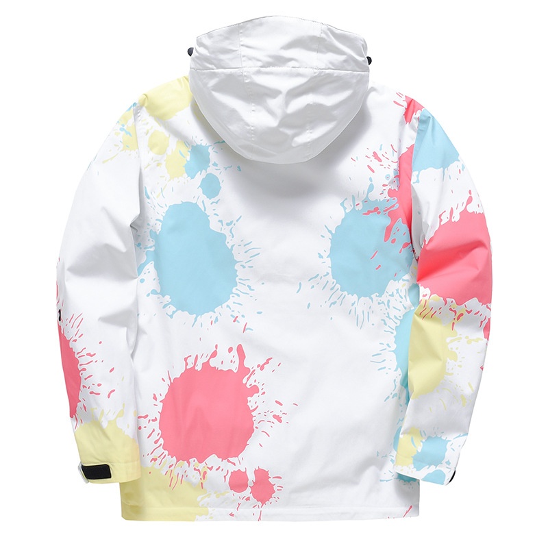 001 Damskie i męskie spodnie narciarskie OVERSIZE Zimowe, wodoodporne, ciepłe, wiatroszczelne, do jazdy na snowboardzie_voghion.com