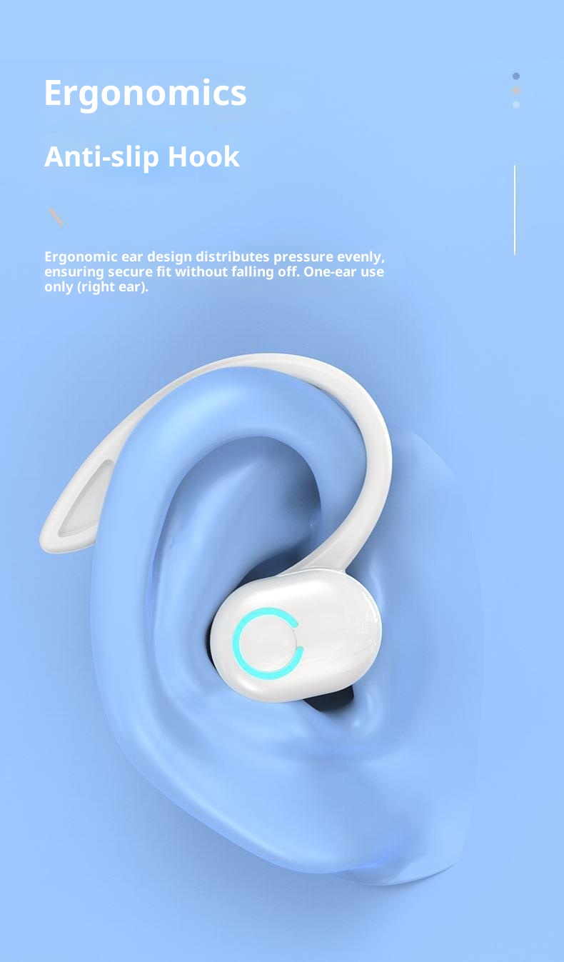 3c Cross-Border S10 Bluetooth Earphones Mini Business In-Ear Ear Hook Low Power Consumption Long Battery Life Wholesale_voghion.com