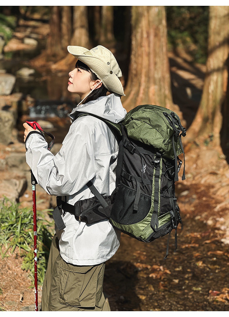 ActiveGo New Large Capacity Bag 55L Outdoor Waterproof Camping Long Distance Hiking Backpack Durable_voghion.com