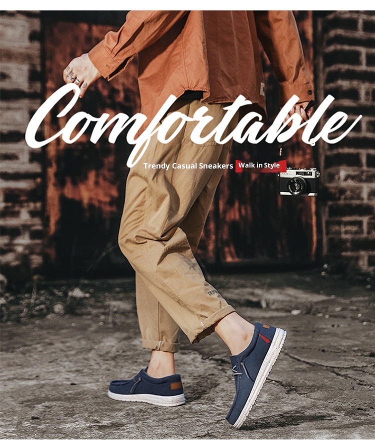 ShoeGlobe 2022 Otoño Invierno Nuevo Mocasines Ligeros Sin Cordones Transfronterizos de Talla Grande, Calzado Moderno para Hombre_voghion.com