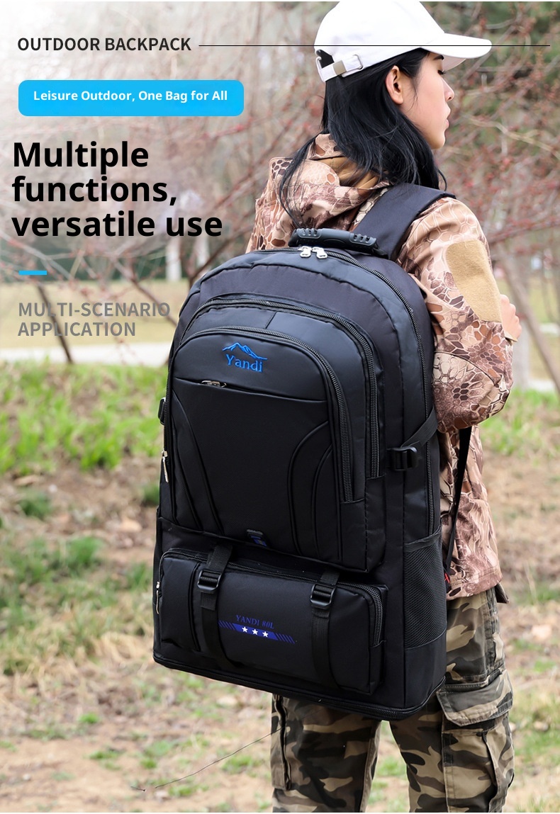 ActiveGo Factory Wholesale Foreign Trade Order Outdoor Sports Backpack Mountaineering Men's Double Shoulder Large Capacity Hiking_voghion.com