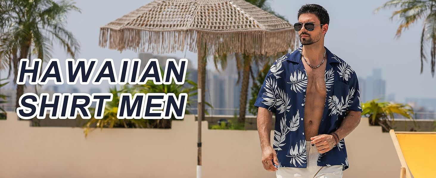 ForMen European American Cross-Border Trade New Men's 3D Leaf Digital Print Hawaiian Shirt For Men And Women_voghion.com