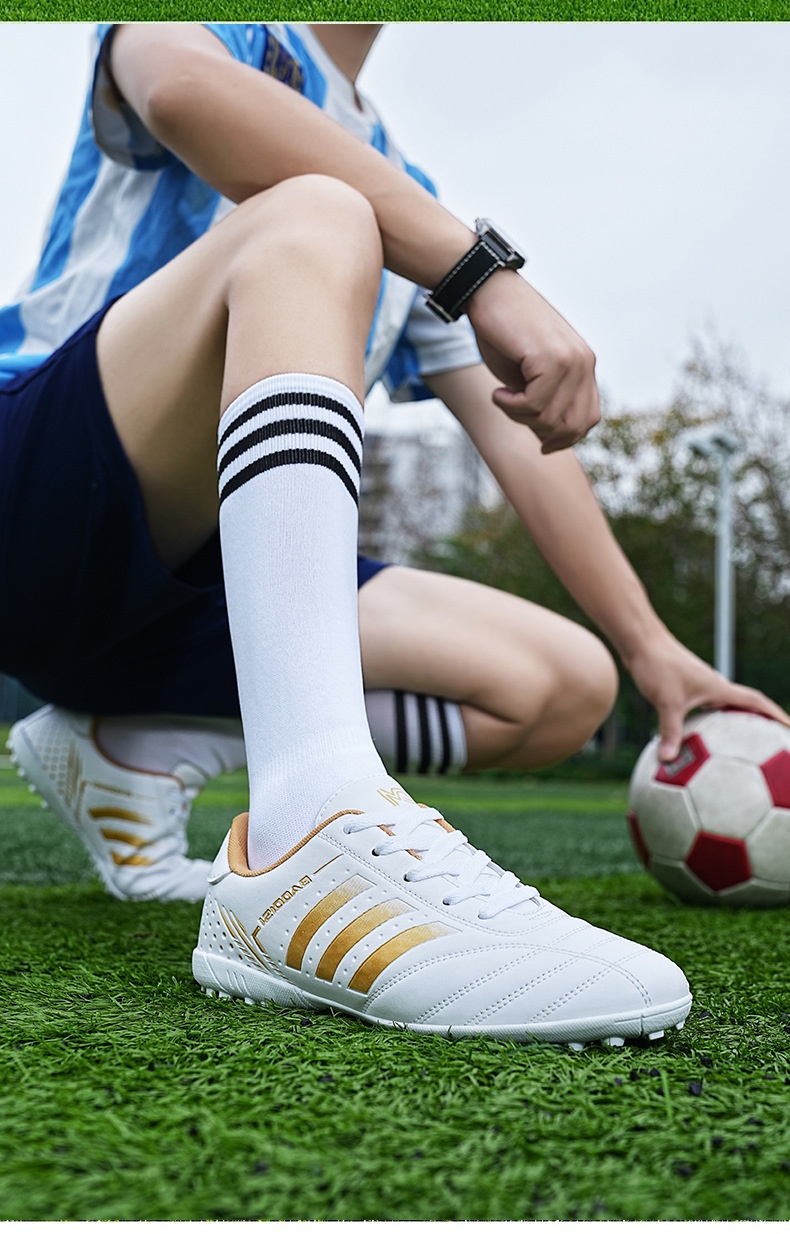 ShoeGlobe Soccer Primary School Studts, TF Short Cleats, Youth Competition Training Shoes, Boys' Football Shoes For Older_voghion.com