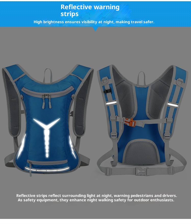 ActiveGo Outdoor Folding Travel Water-Resistant Storage Sports Cycling Large Capacity Reflective Strip Multi-Functional Men's_voghion.com