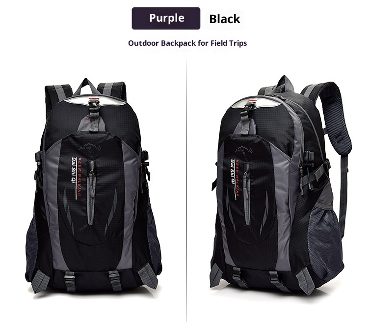 ActiveGo Men's New Lightweight Large Capacity Bag Waterproof Outdoor Multifunctional Travel Hiking Camping Backpack_voghion.com